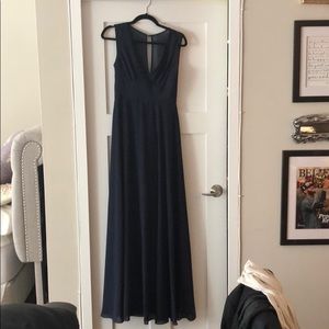 BHLDN Capulet S Navy Bridesmaids Dress! Worn once.